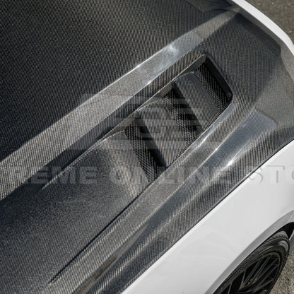 2018-23 Ford Mustang Terminator Style Front Vented Bumper Hood
