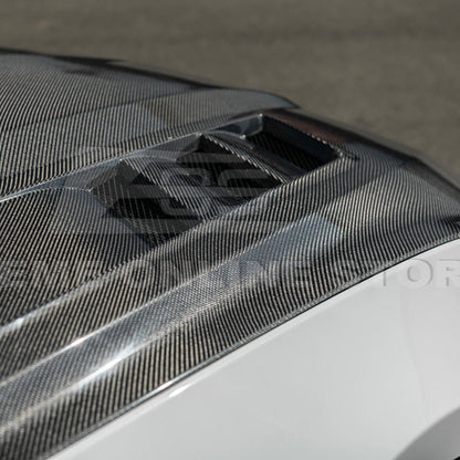 2018-23 Ford Mustang Terminator Style Front Vented Bumper Hood
