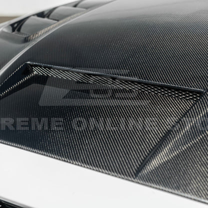 2018-23 Ford Mustang Terminator Style Front Vented Bumper Hood