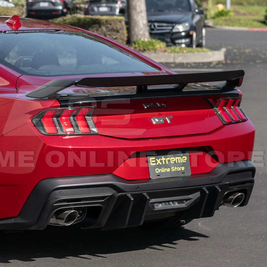 2024-Up Ford Mustang Rear Trunk Wing Wickerbill Spoiler