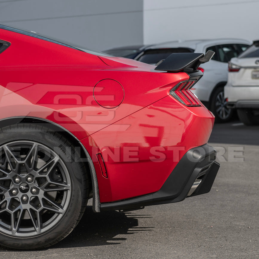 2024-Up Ford Mustang Rear Trunk Wing Wickerbill Spoiler