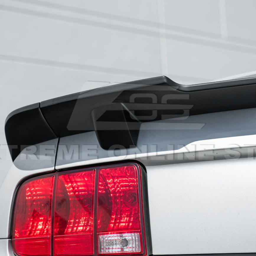 2005-09 Ford Mustang R Style Primer Black ABS Rear Trunk Wing Spoiler Lid Lip