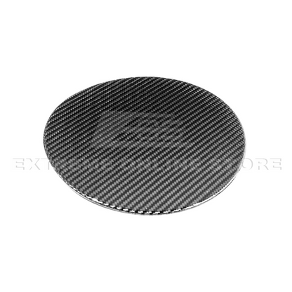 2024-Up Ford Mustang S650 Dry Carbon Fiber Side Fender Fuel Tank Gas Lid Cover