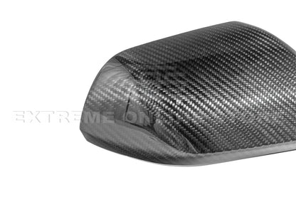 2024-Up Ford Mustang DRY CARBON FIBER Mirror Cap Cover Pair