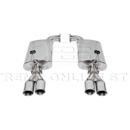 2008-2009 Pontiac G8 T-304 Muffler Delete Quad Tips Axle Back Exhaust