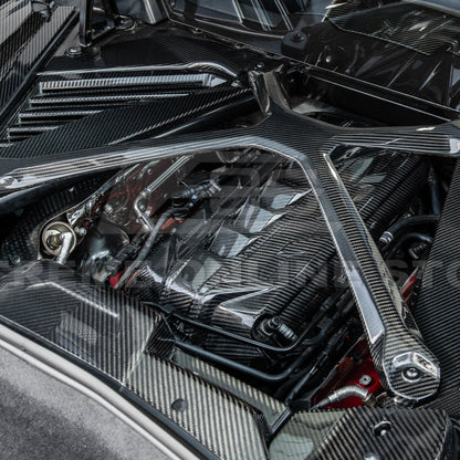 Chevrolet Corvette C8 DRY CARBON FIBER X-Brace