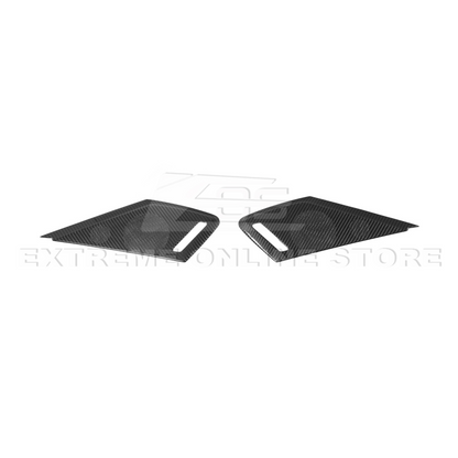 Corvette C8 DRY CARBON FIBER Door Speaker Cover