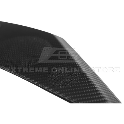 Corvette C8 DRY CARBON FIBER Door Speaker Cover