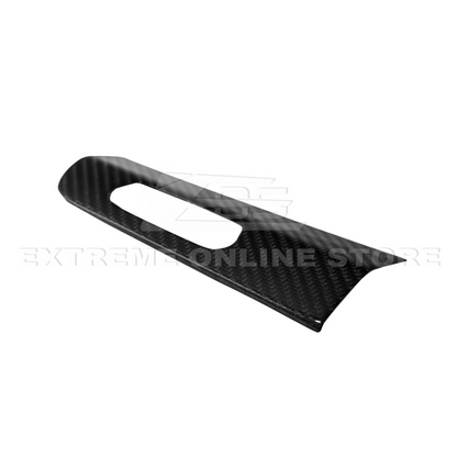Corvette C8 DRY CARBON FIBER HUD Headlight Switch Button Panel Cover
