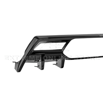 2023-Up Corvette C8 Z06 Rear Bumper Finned Diffuser