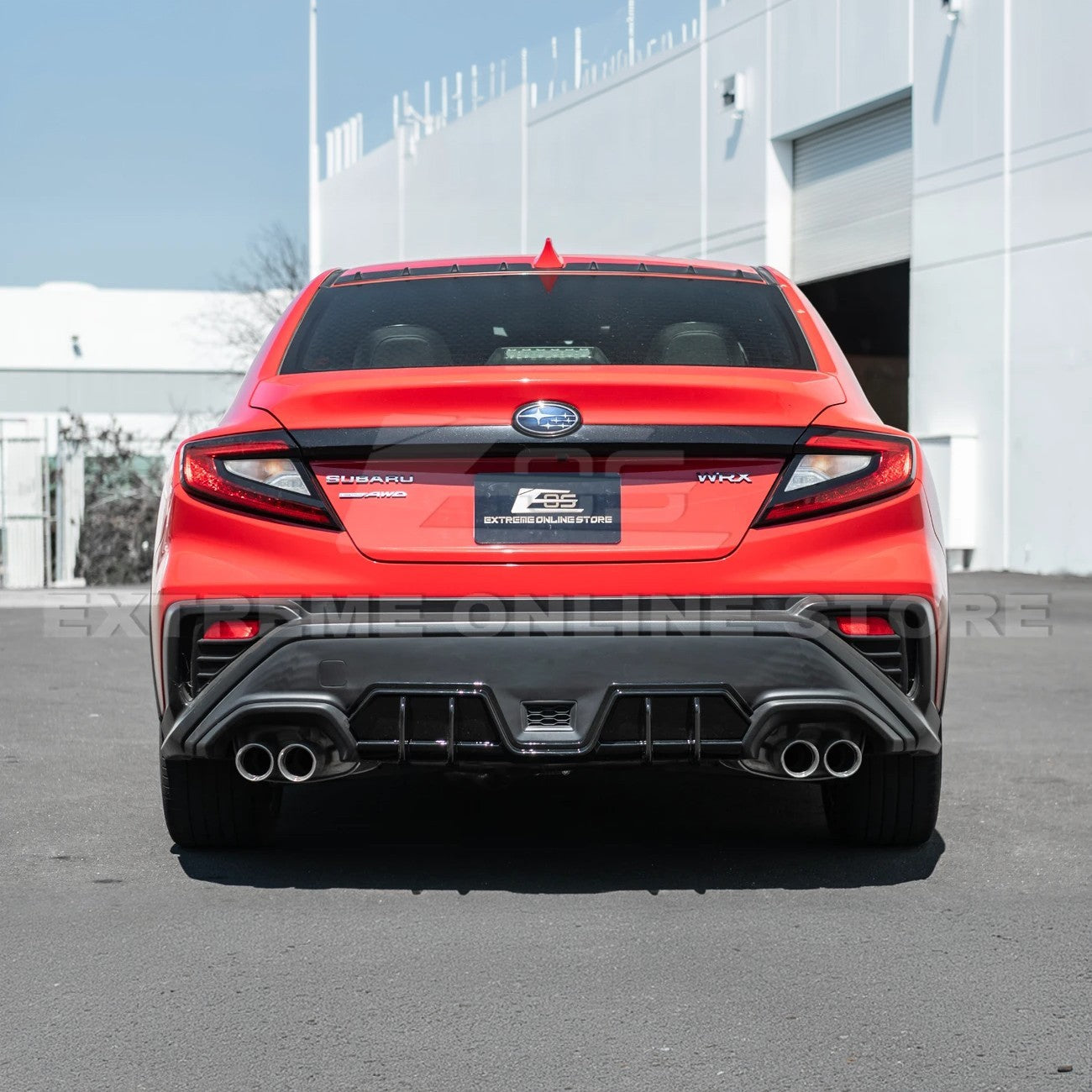 2022-Up Subaru WRX Add On Rear Bumper Diffuser