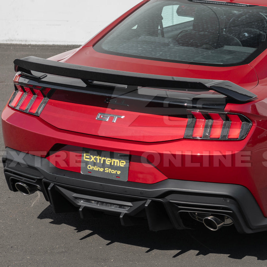 2024-Up Ford Mustang Rear Trunk Wing Wickerbill Spoiler