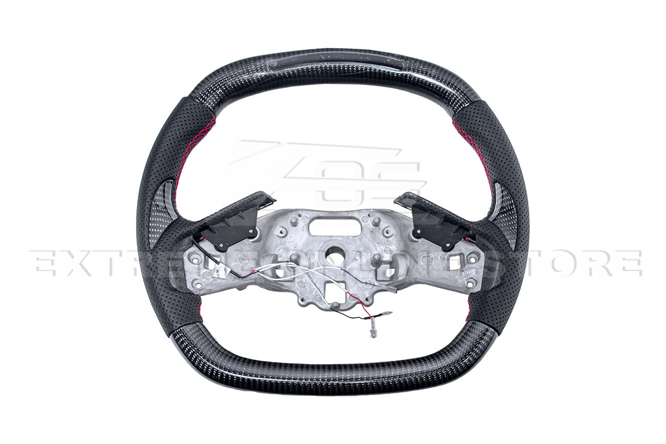 Corvette C8 LED Digital Carbon Steering Wheel