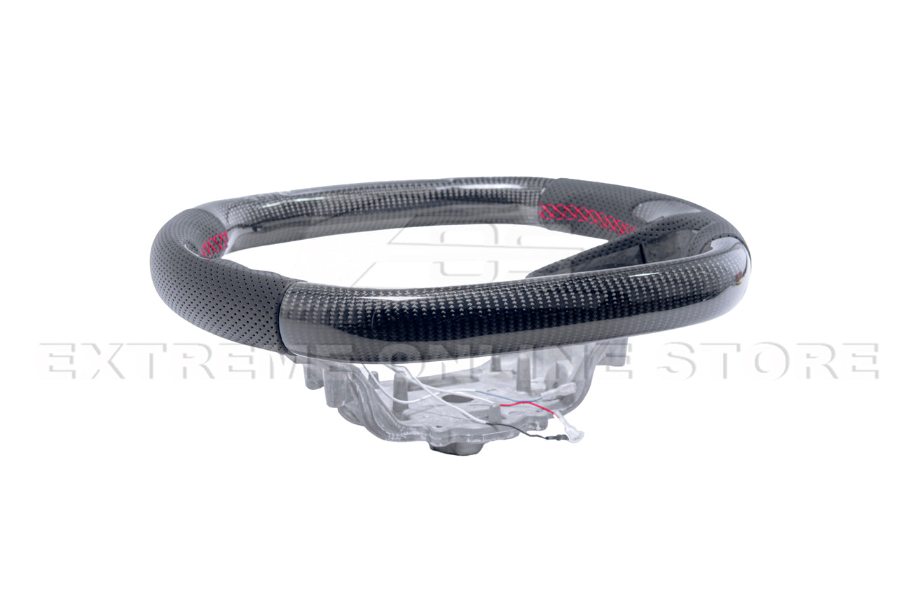 Corvette C8 LED Digital Carbon Steering Wheel