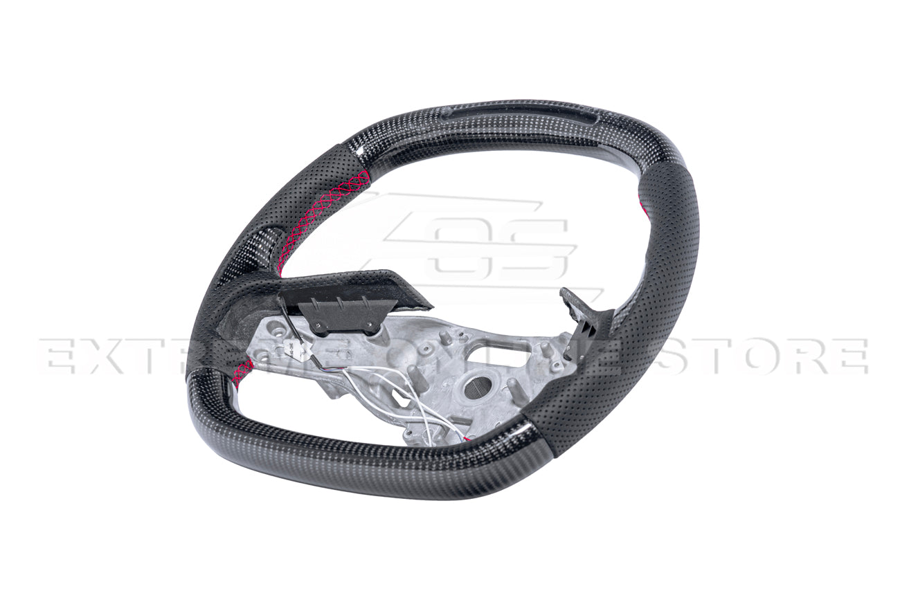 Corvette C8 LED Digital Carbon Steering Wheel