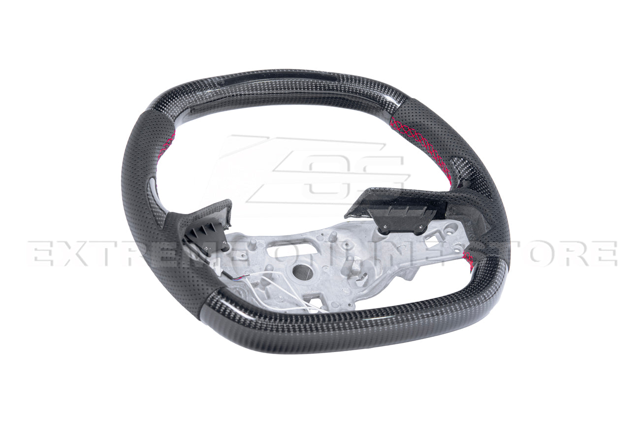 Corvette C8 LED Digital Carbon Steering Wheel