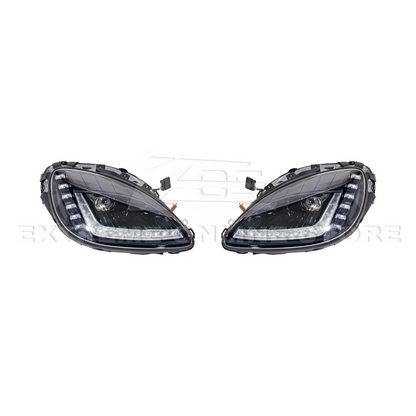 2005-13 Corvette C6 l C7 Style Projector LED Sequential Signal Turn Headlights