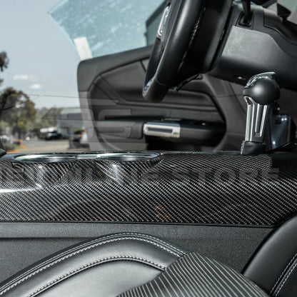 2024-Up Ford Mustang DRY CARBON FIBER All Inclusive Center Console Cover