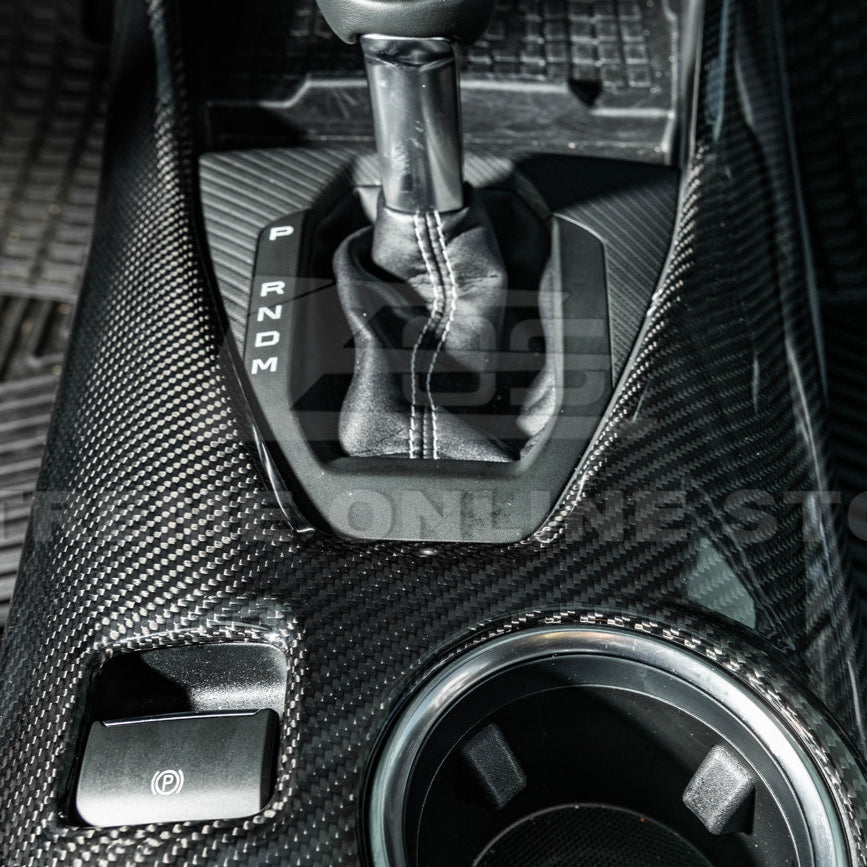 2024-Up Ford Mustang DRY CARBON FIBER All Inclusive Center Console Cover
