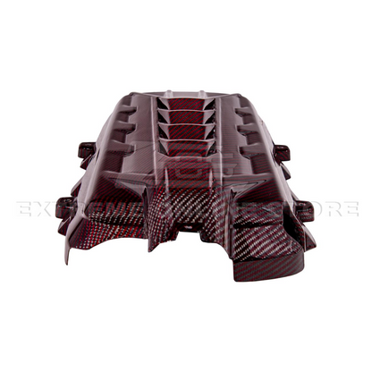 2020-Up Corvette C8 DRY CARBON FIBER LT2 Rear Engine Cover