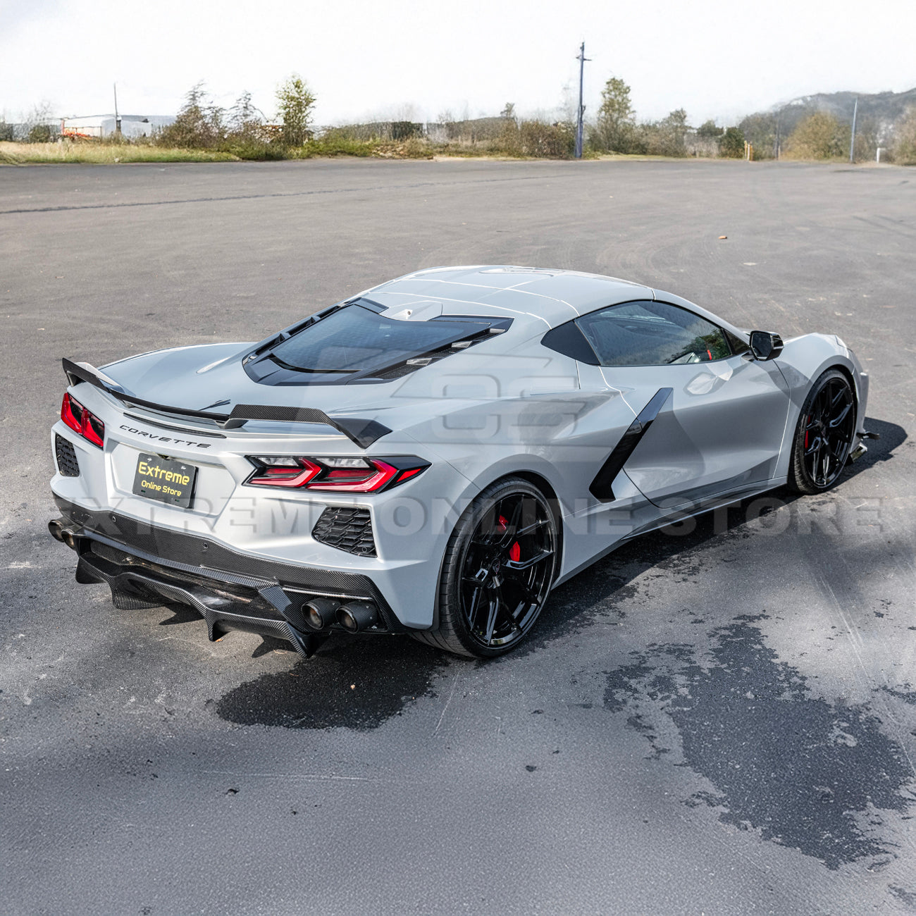 Z51 Wickerbill Package Corvette C8 Stingray Rear Trunk Spoiler