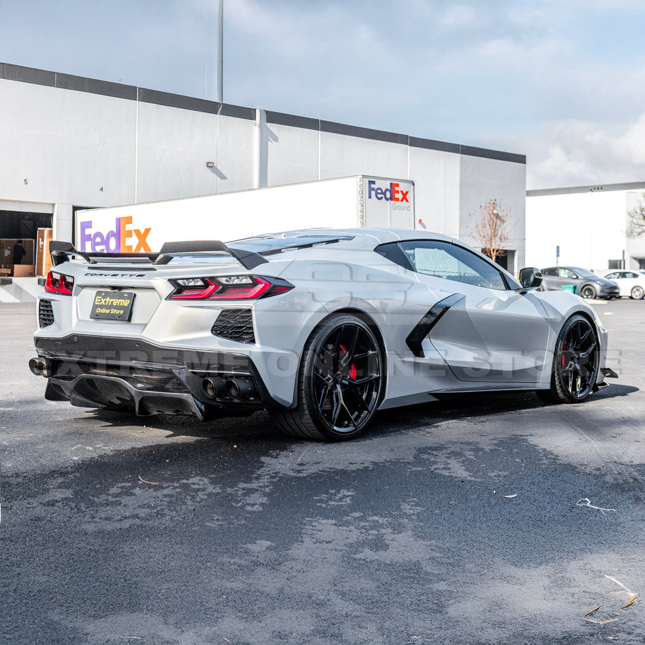 Z51 Wickerbill Package Corvette C8 Stingray Rear Trunk Spoiler