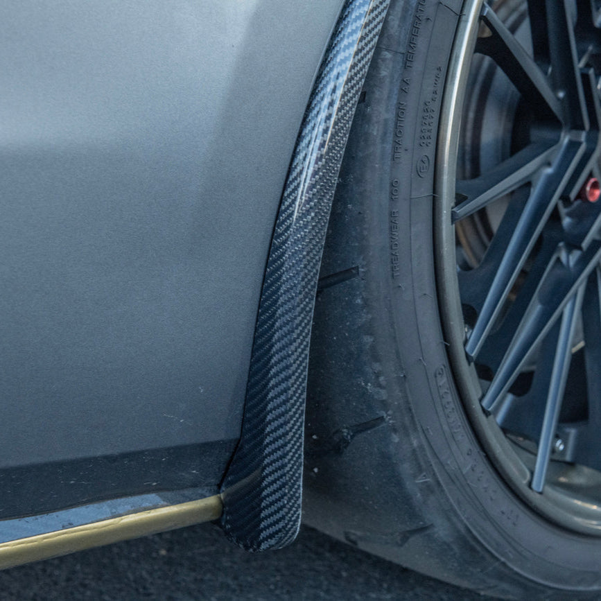 2016-19 Cadillac CTS-V Rear Mud Flaps Splash Guard