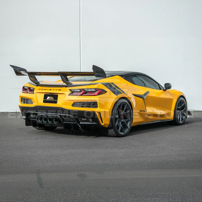 2023-Up Corvette C8 Z06 Rear Bumper Finned Diffuser