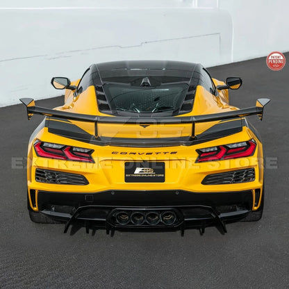 ZR1 Package Corvette C8 Z06 / E-Ray DRY CARBON FIBER Rear Spoiler