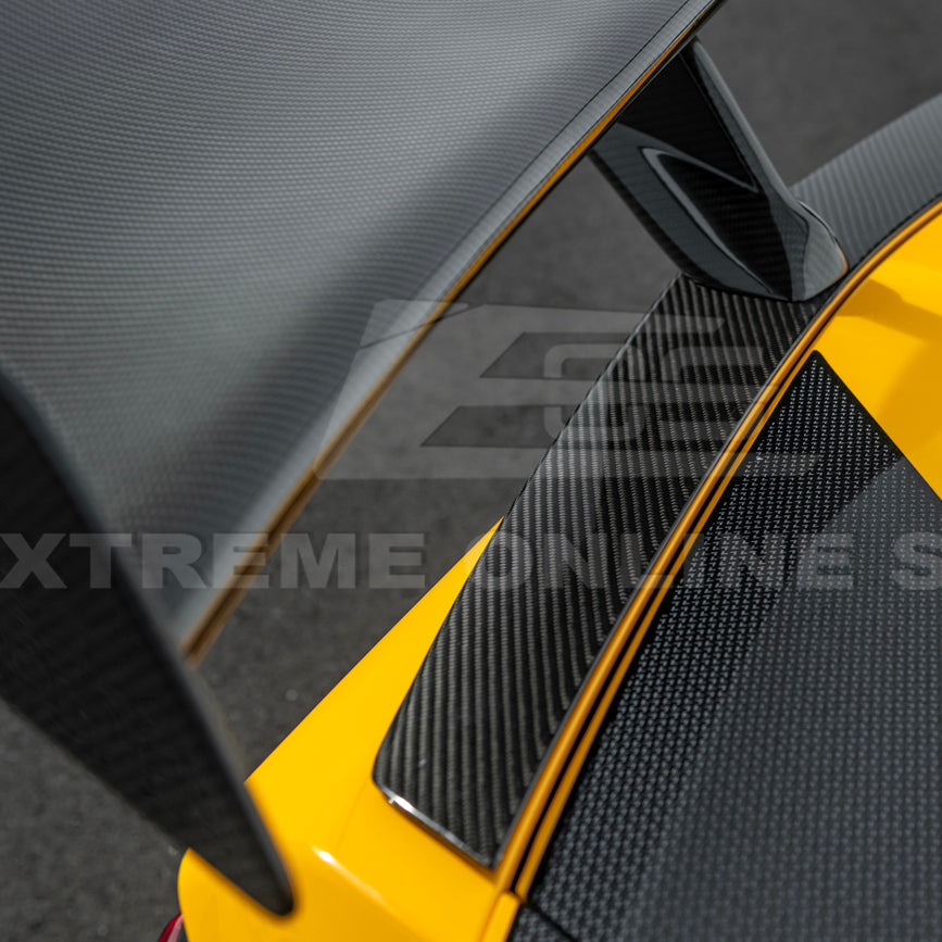 ZR1 Package Corvette C8 Z06 / E-Ray DRY CARBON FIBER Rear Spoiler