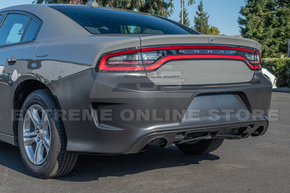 2015-Up Dodge Charger SRT Hellcat Conversion Rear Bumper Cover