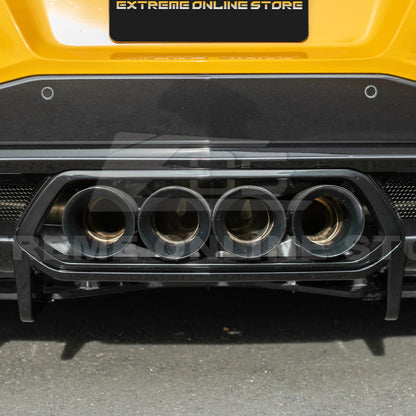 2023-Up Corvette C8 Z06 Rear Bumper Finned Diffuser
