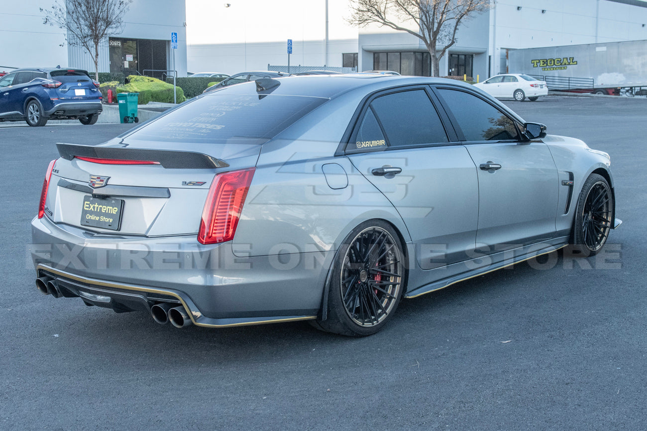 2016-19 Cadillac CTS-V Rear Mud Flaps Splash Guard