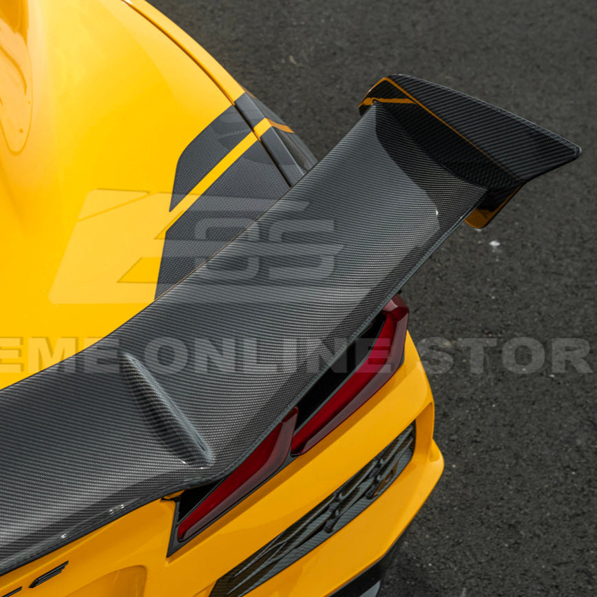 ZR1 Package Corvette C8 Z06 / E-Ray DRY CARBON FIBER Rear Spoiler