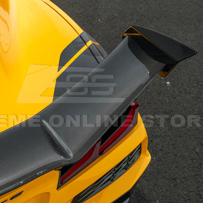 ZR1 Package Corvette C8 Z06 / E-Ray DRY CARBON FIBER Rear Spoiler