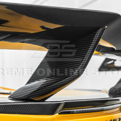 ZR1 Package Corvette C8 Z06 / E-Ray DRY CARBON FIBER Rear Spoiler