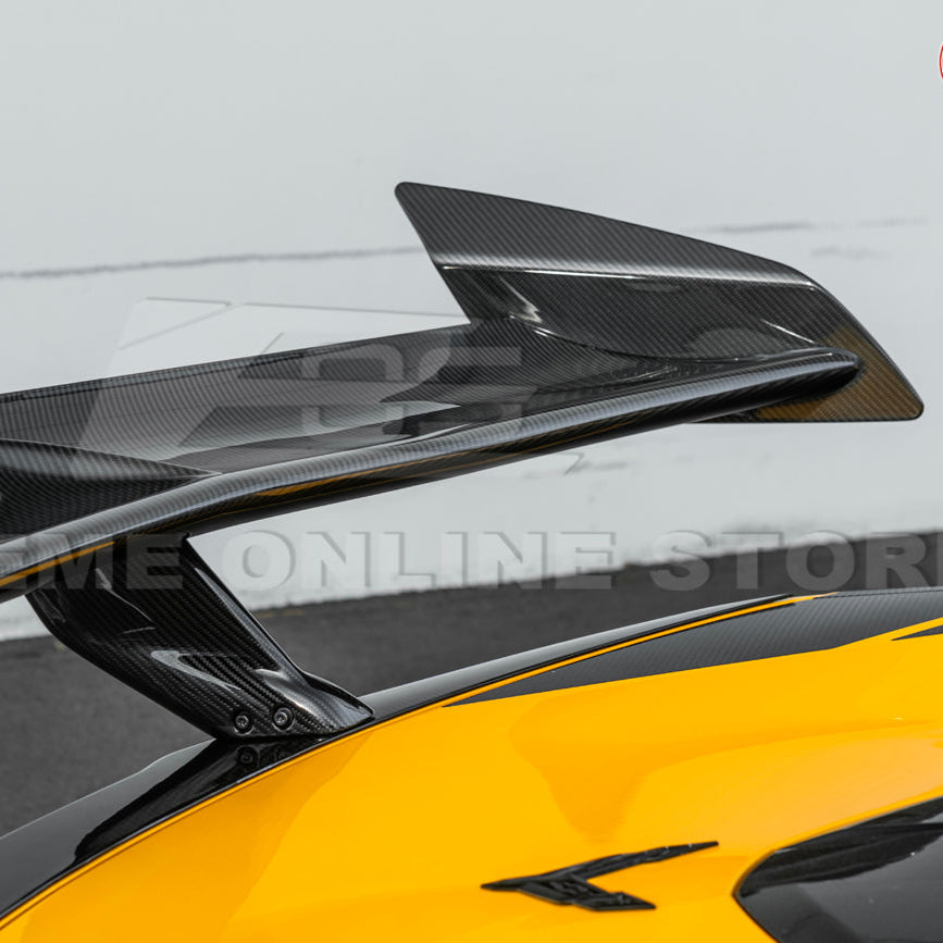 ZR1 Package Corvette C8 Z06 / E-Ray DRY CARBON FIBER Rear Spoiler