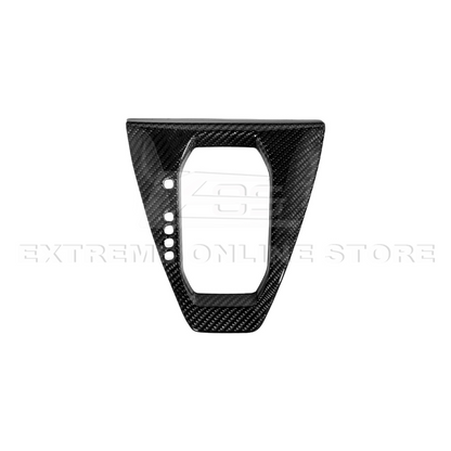 2024-Up Mustang DRY CARBON FIBER Gear Shift Panel Cover