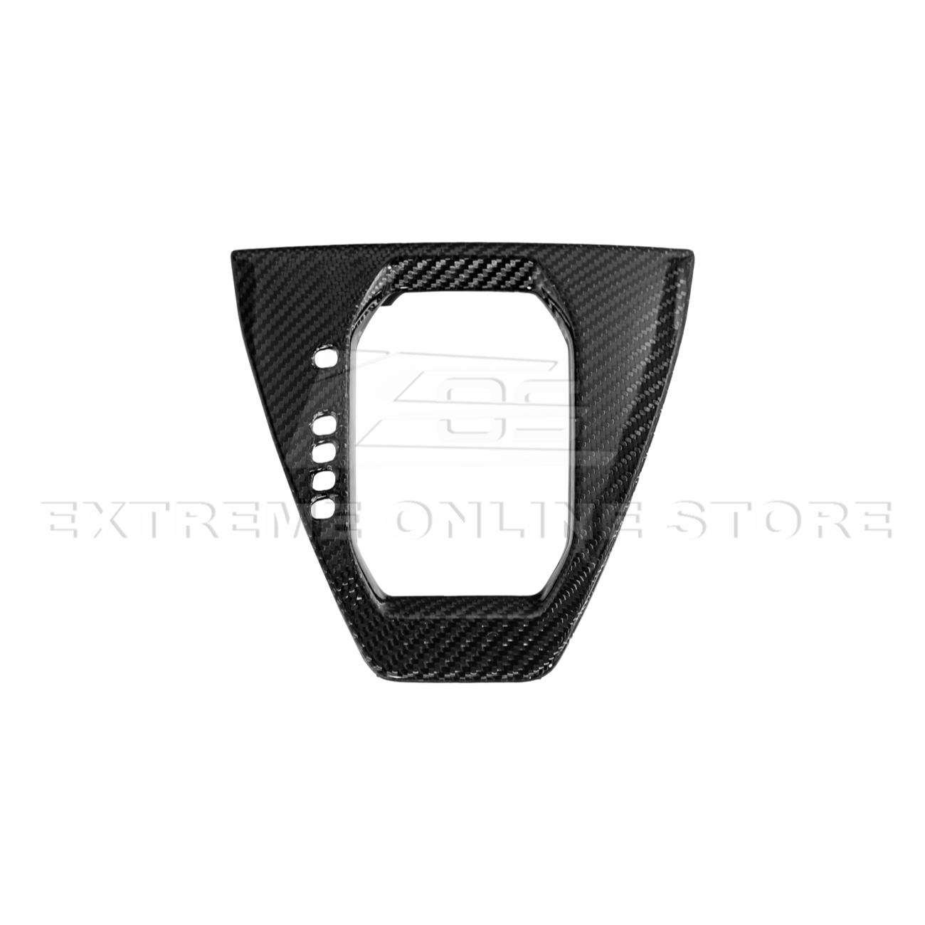 2024-Up Mustang DRY CARBON FIBER Gear Shift Panel Cover