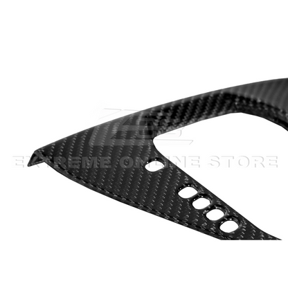 2024-Up Mustang DRY CARBON FIBER Gear Shift Panel Cover