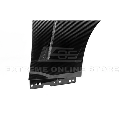 2024-Up Ford Mustang S650 GTD Style Carbon Fiber Front Side Vented Fenders