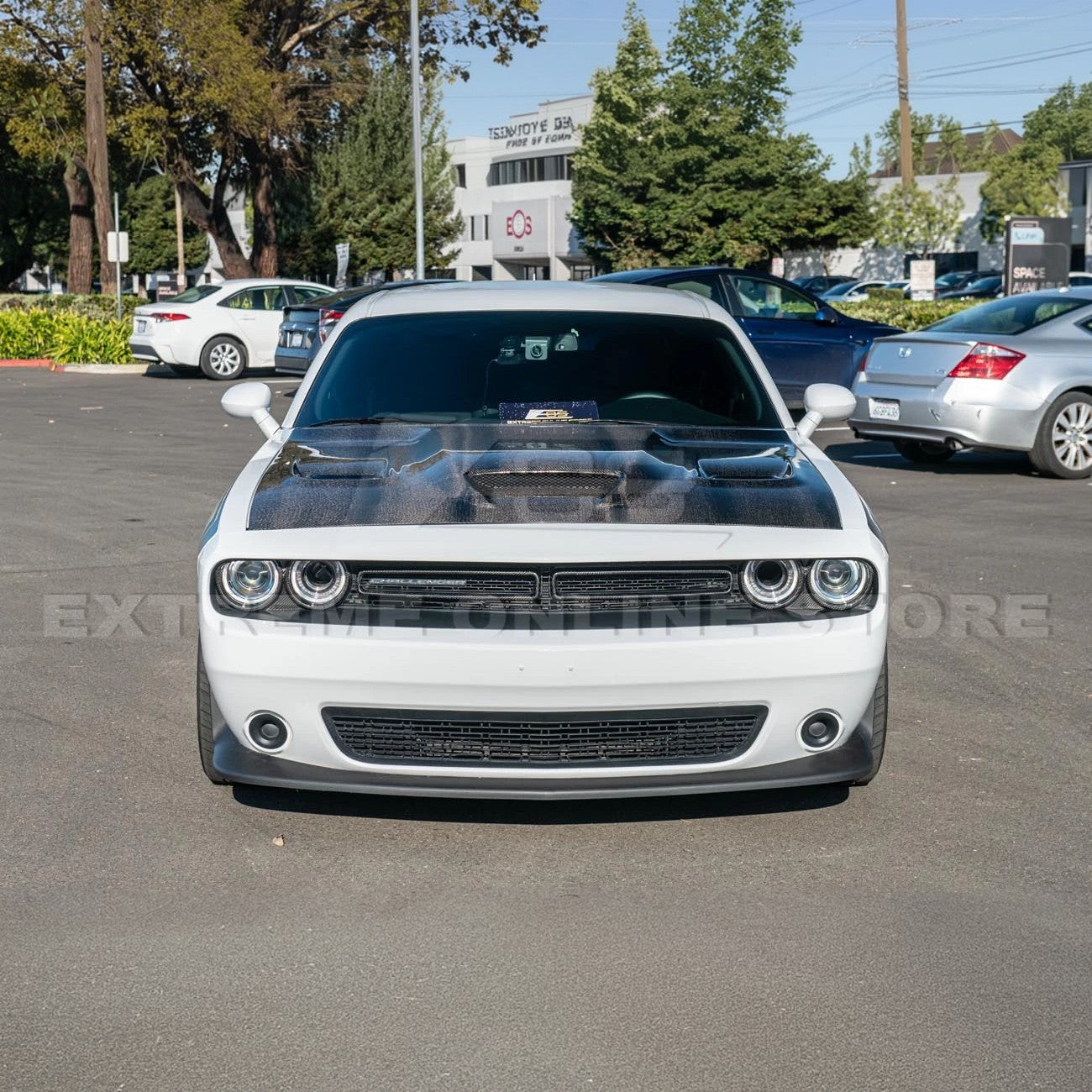 2015-23 Dodge Challenger Headlight Cover w/ Front Grille Insert