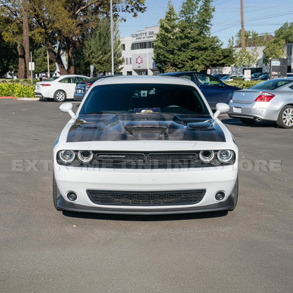 2015-23 Dodge Challenger Headlight Cover w/ Front Grille Insert