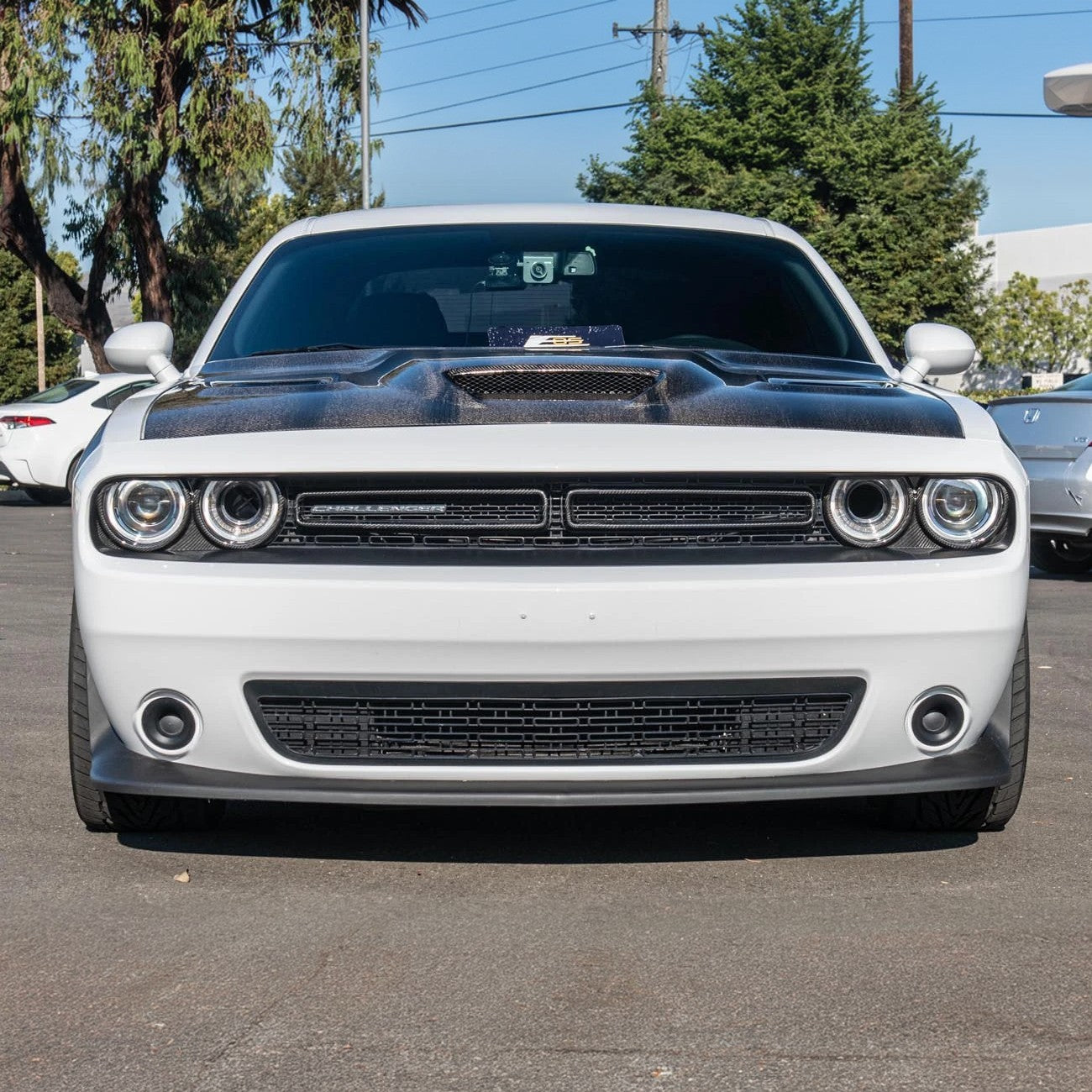 2015-23 Dodge Challenger Front Headlight Trim Cover Overlay