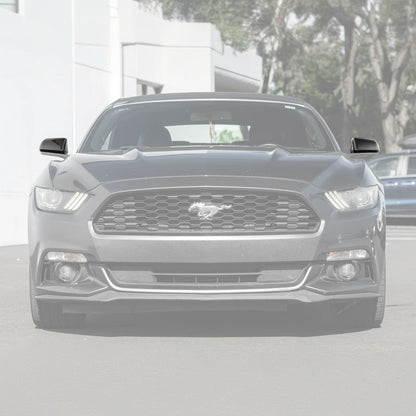 2015-23 Ford Mustang DRY CARBON FIBER Overlay Mirror Cap Cover Pair