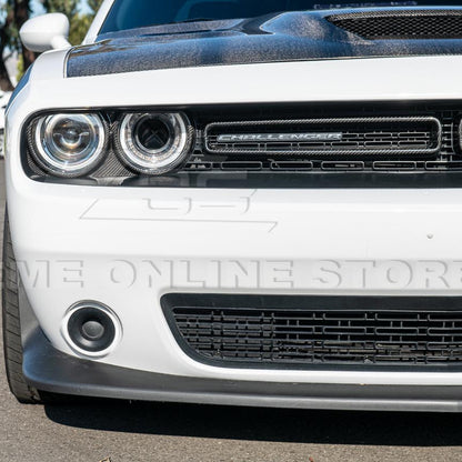2015-23 Dodge Challenger Headlight Cover w/ Front Grille Insert
