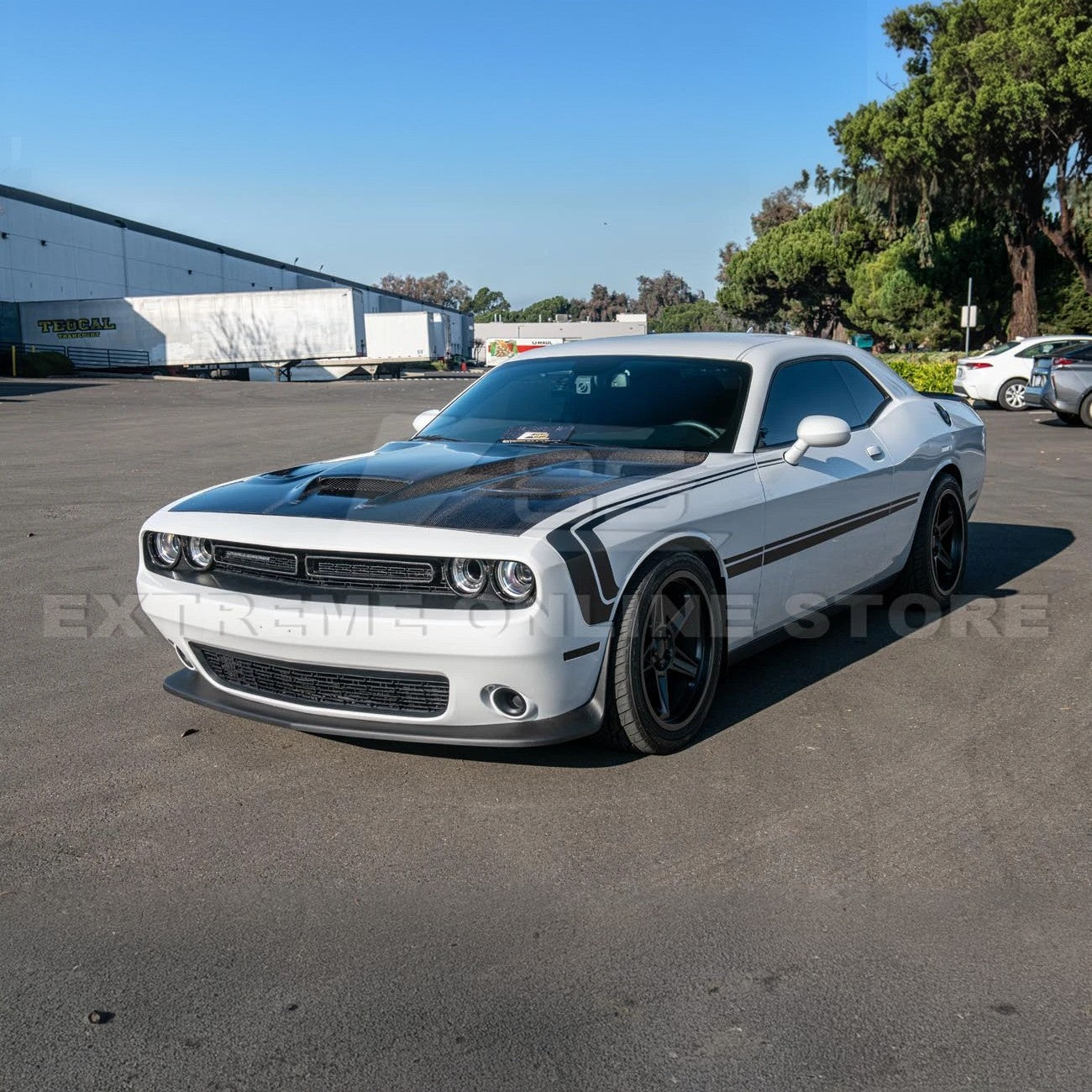 2015-23 Dodge Challenger Front Bumper Grille Trim Insert Overlay
