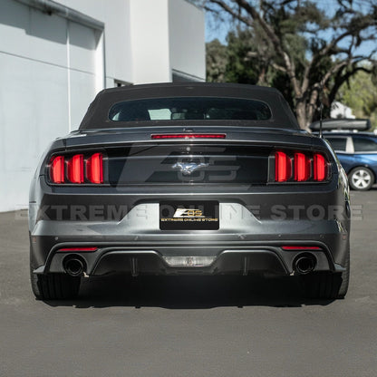 2015-17 Ford Mustang DRY CARBON FIBER Rear Tail Light Trim Bezel Cover Pair