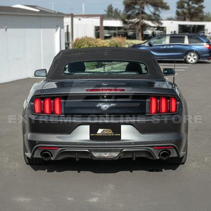 2015-17 Ford Mustang DRY CARBON FIBER Rear Tail Light Trim Bezel Cover Pair
