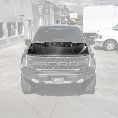 2021-Up F-150 Raptor Carbon Fiber Hood Cover